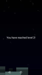 &ldquo;You have reached level 2&rdquo; lockscreen prak